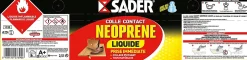 Colle Contact Néoprène Liquide 2,5 L^Sader