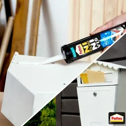 Colle de fixation Ni clou ni vis tous matériaux 450g^Pattex Hot