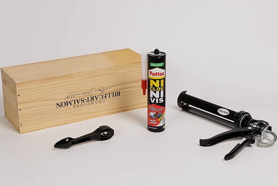 Colle de fixation Ni clou ni vis tous matériaux blanc 460g-Pattex Best