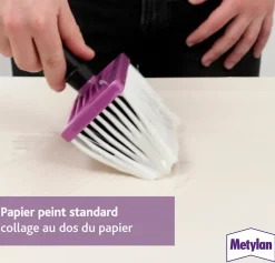 Colle en poudre - adaptée pour tout papiers peints - surface de couverture 35 m² - 1692620^Metylan Outlet