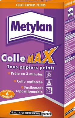 Colle en poudre - adaptée pour tout papiers peints - surface de couverture 35 m² - 1692620^Metylan Outlet