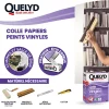 Colle en poudre - adaptée pour tout papiers peints vinyles - surface de couverture 32 m² - 30601637^Quelyd New