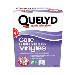 Colle en poudre - adaptée pour tout papiers peints vinyles - surface de couverture 32 m² - 30601637^Quelyd New