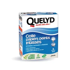 Colle en poudre - adaptée pour tout papiers peints intissés - surface de couverture 32 m² - 30621359-Quelyd