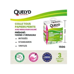 Colle en poudre pour tous papiers peints 150g-Quelyd Clearance