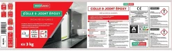 Colle et joint Epoxy spécial pièces humides Blanc 3 kg-Parexlanko Sale