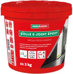 Colle et joint époxy gris spécial pièces humides 3 kg^Parexlanko Sale