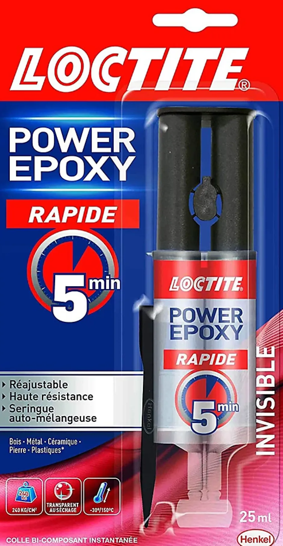 Colle expoxy multi-usage 25 ml-Loctite Hot