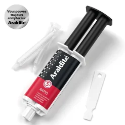 Colle haute performance epoxy à prise rapide matériaux 24 ml^Araldite Online