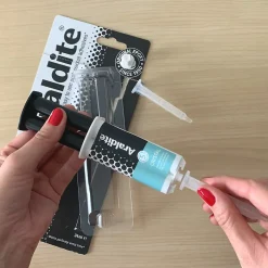 Colle haute performance epoxy à prise rapide Crystal 24 ml^Araldite Sale