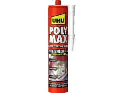 Colle mastic prise immédiate express blanc cartouche 425g-UHU Best