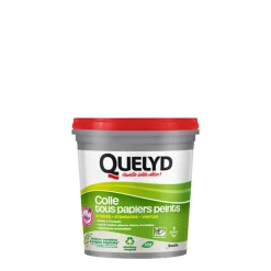 Colle papier peint pâte avec indicateur coloré 1kg^Quelyd New