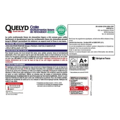 Colle pour revêtements lisses de rénovations légers (jusqu'à 200g/m²) Quelyd pâte 10kg^Bostik Best