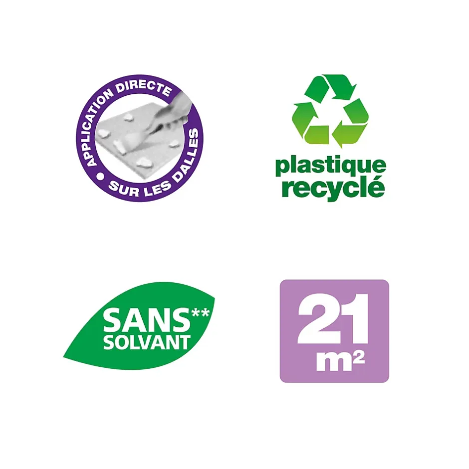 Colle pour Dalles de plafond Pâte 7 kg-Quelyd Clearance