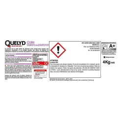 Colle pour Dalles de plafond Pâte 4 kg-Quelyd Hot