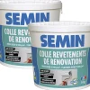 Colle Revêtements de Rénovation Lisse en Pâte , Prête à l'Emploi, Intérieur, Seau de 5 kg (Lot de 2)^Semin Discount