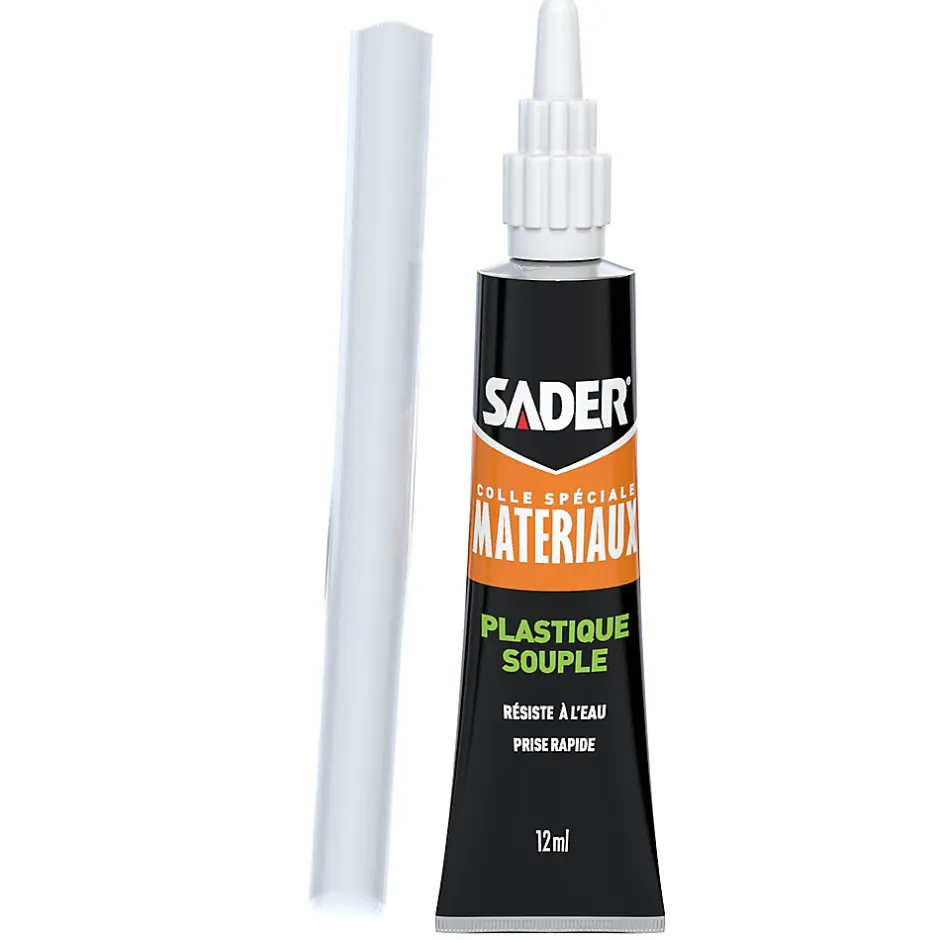 Colle pour Plastique Souple Tube 12 ml^Sader Discount