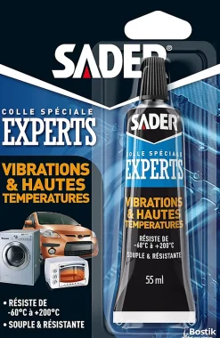 Colle Vibrations et Hautes Températures Tube 55 ml^Sader Discount