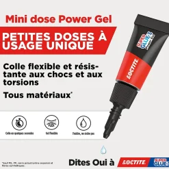 Colle Superglue-3 Power Flexgel 3g-Loctite Best