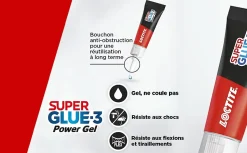 Colle Superglue-3 Power Gel 3g^Loctite Best