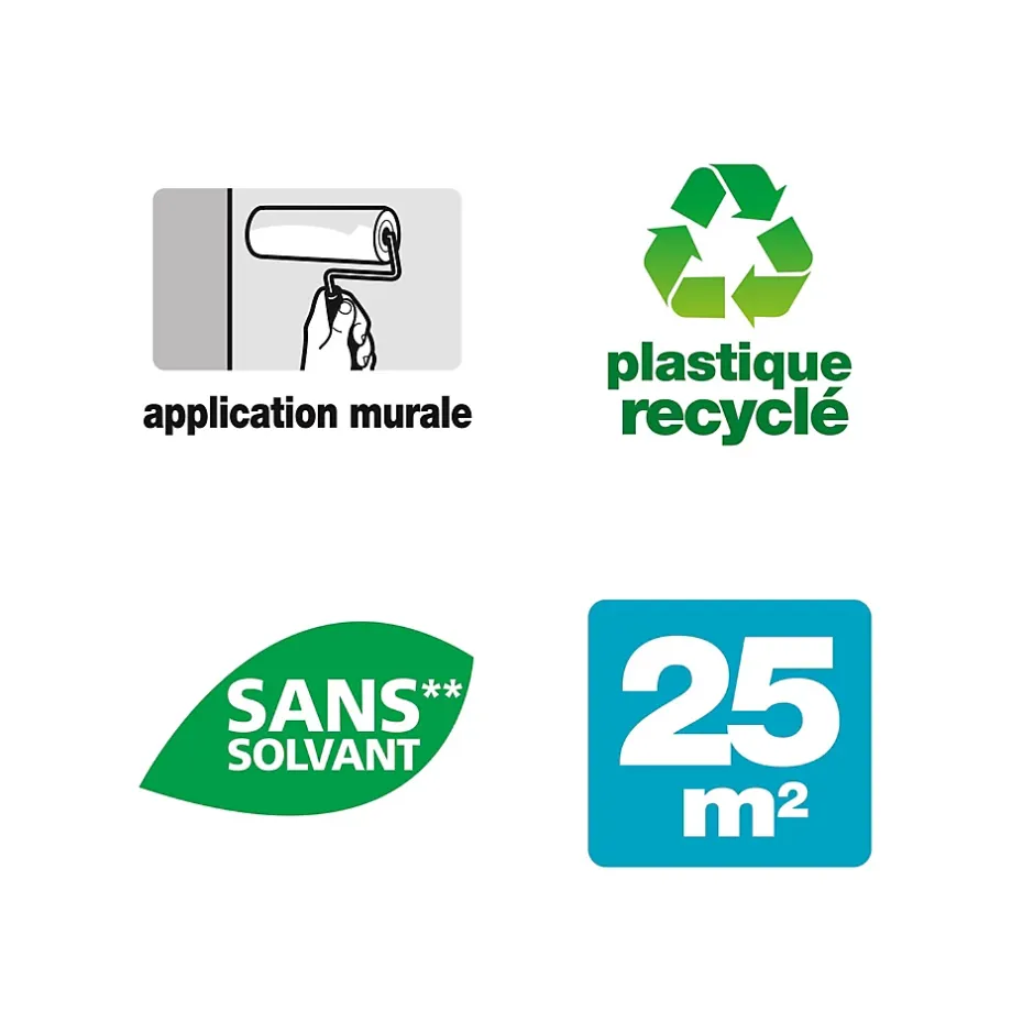 Colle toile de verre pâte avec indicateur coloré 5kg^Quelyd Discount