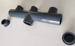 Collecteur Piscine PVC 50mm PN16 3 entrées 1 sortie Femelle Male 5cm^Fitt Best