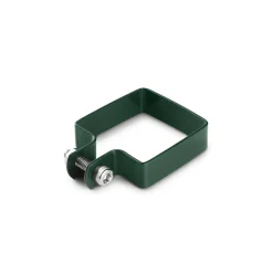 Collier de fixation carré 80 x 80 mm pour portillon grillagé Vert-Easy Cloture Hot