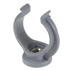 Collier lyre PVC gris simple - Tube Diamètre 32 mm --Nicoll Outlet