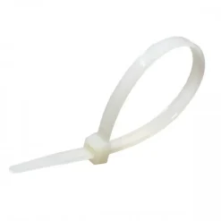Colliers de fixation en nylon. Blancs. 2,5x100 - 100pces-Velamp Hot
