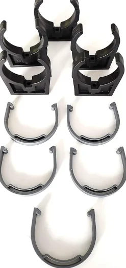 Colliers PVC de fixation à clip fermé PVC 63mm (Lot de 5) de fixation à clip fermé PVC 63mm (Lot de 5)^Codital Best