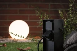 Colonne de prises Rio Double IP44 Anthracite^Paulmann Outlet