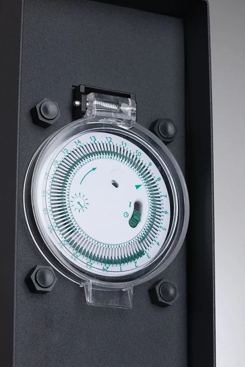 Colonne de prises Rio Horloge de programmation IP44 Anthracite^Paulmann Discount