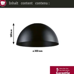 Colonne de prises Rio Horloge de programmation IP44 Anthracite^Paulmann Discount