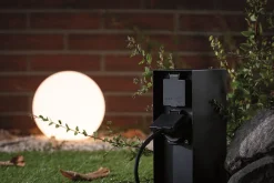 Colonne de prises Rio Quadruple IP44 Anthracite^Paulmann