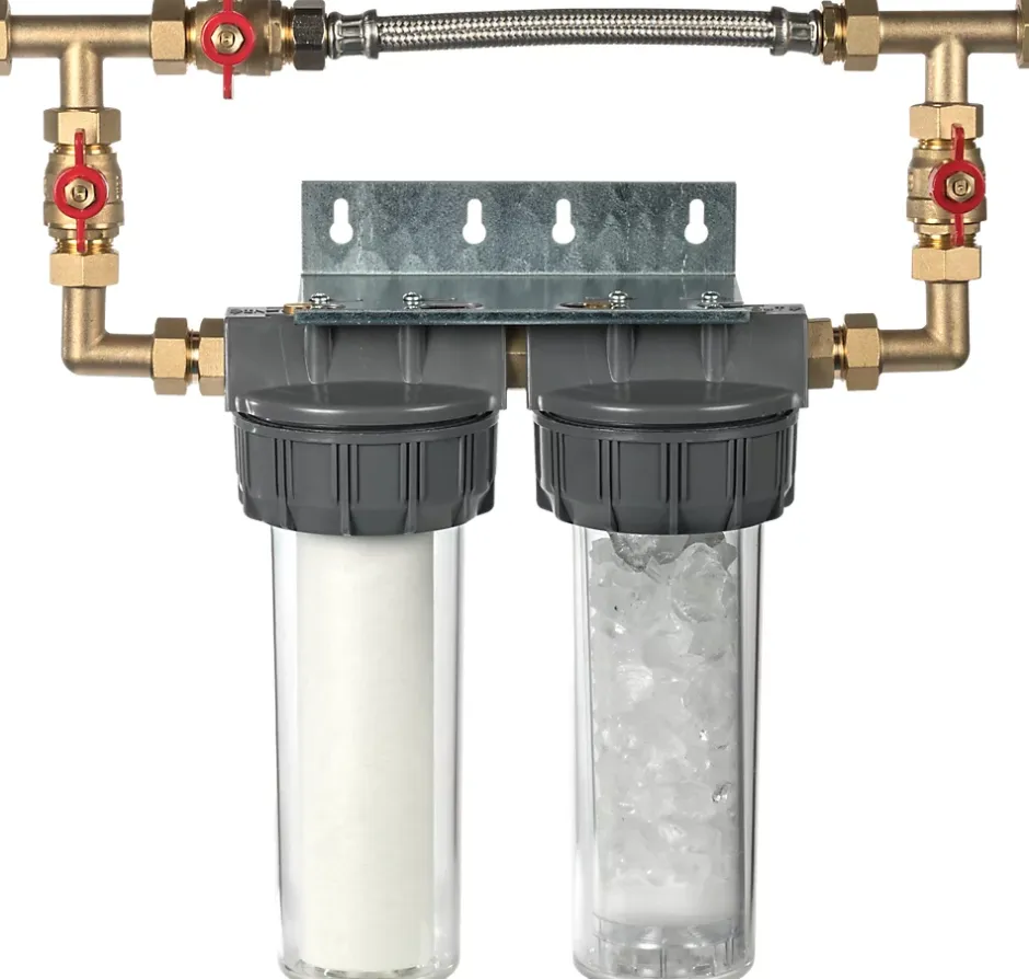 Combiné anti tartre Dualofiltre Super 2 + accessoires + Bypass^Apic Online