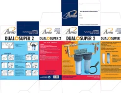 Combiné anti tartre Dualofiltre Super 2 + accessoires + Bypass^Apic Online