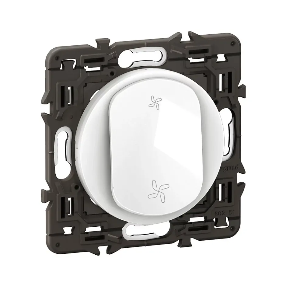 Commande poussoir de VMC Céliane blanc^Legrand Outlet