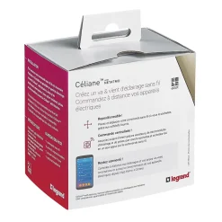 Commande sans fil Céliane with Netatmo pour éclairage ou prise connectée ou micromodule titane-Legrand Hot