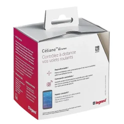 Commande sans fil pour interrupteur filaire de volet roulant connecté Céliane with Netatmo titane-Legrand Online