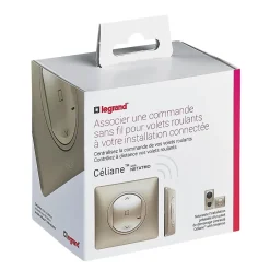 Commande sans fil pour interrupteur filaire de volet roulant connecté Céliane with Netatmo titane-Legrand Online