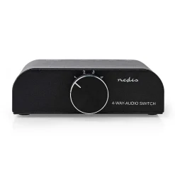 Commutateur audio 4 Ports Entrées 3x RCA^Nedis Sale