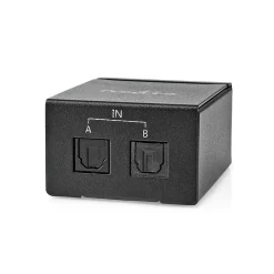 Commutateur audio Toslink 2 Ports^Nedis Hot