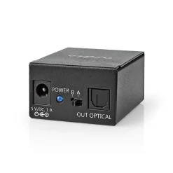 Commutateur audio Toslink 2 Ports^Nedis Hot