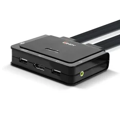 Commutateur KVM DisplayPort 2 Ports 1.2-Lindy Online