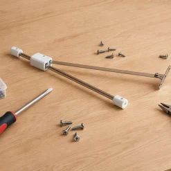 Compas à frein réglable Acier/Plastique L. 230 mm-Diall Outlet