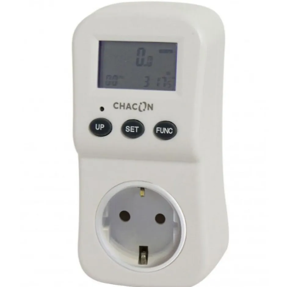 Compteur consommation Ecowatt 550 Schuko --Chacon Outlet