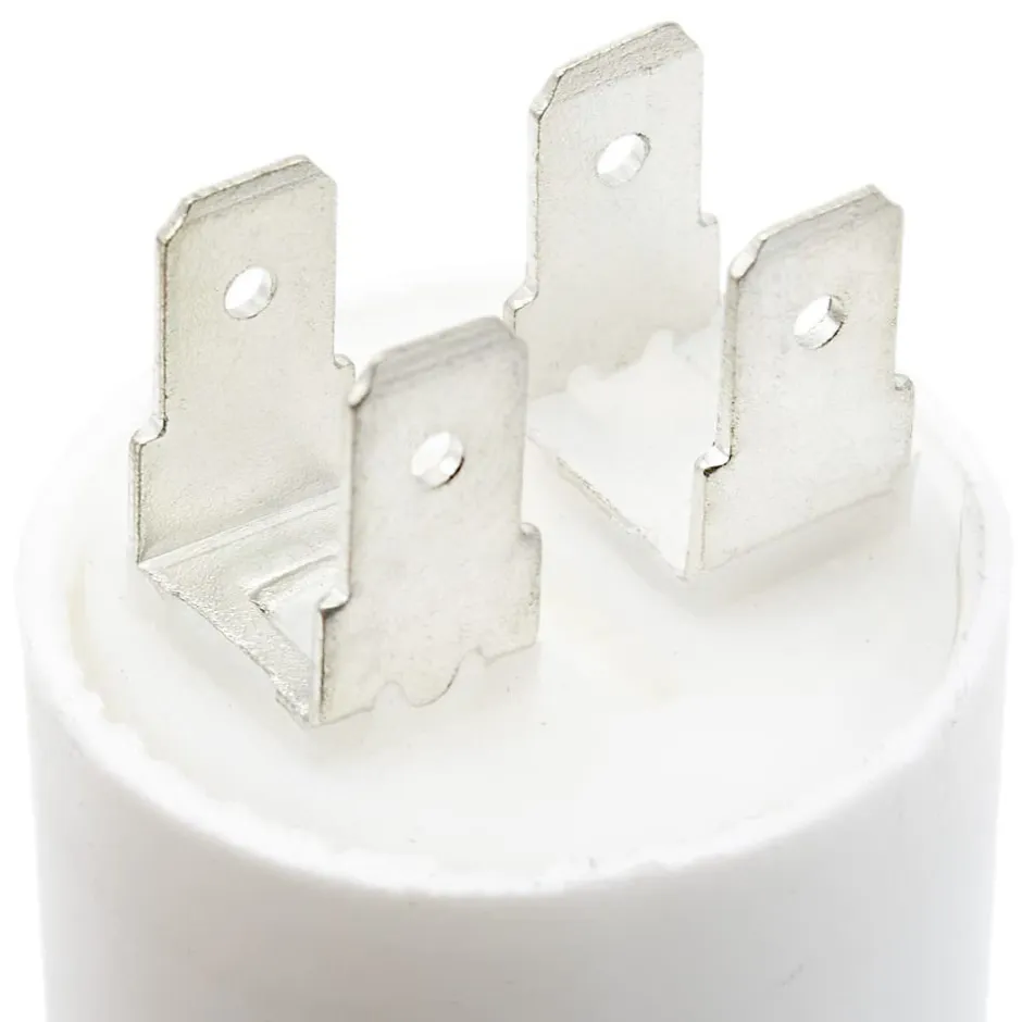 Condensateur de démarrage pour moteurs électriques, 450V, capacité : 3,5 microfarad, 4 broches / M8-Tecnid Outlet