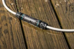 Connecteur droit tube 3 pôles IP68 noir^Diall Clearance