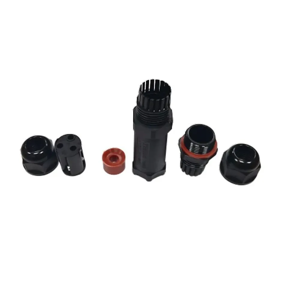 Connecteur linéaire étanche IP68 NOIR -^Silamp Best