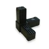 Connecteur triple pour tube carré 20 x 20 mm horizontal et vertical-Diall Sale